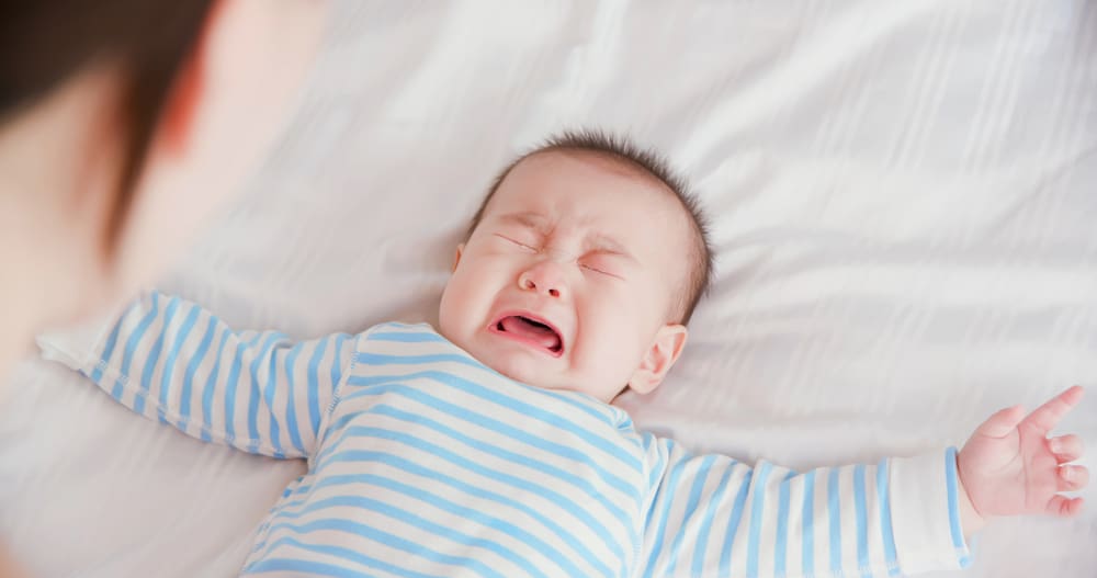 Лилав плач, условия, когато новородените продължават да плачат